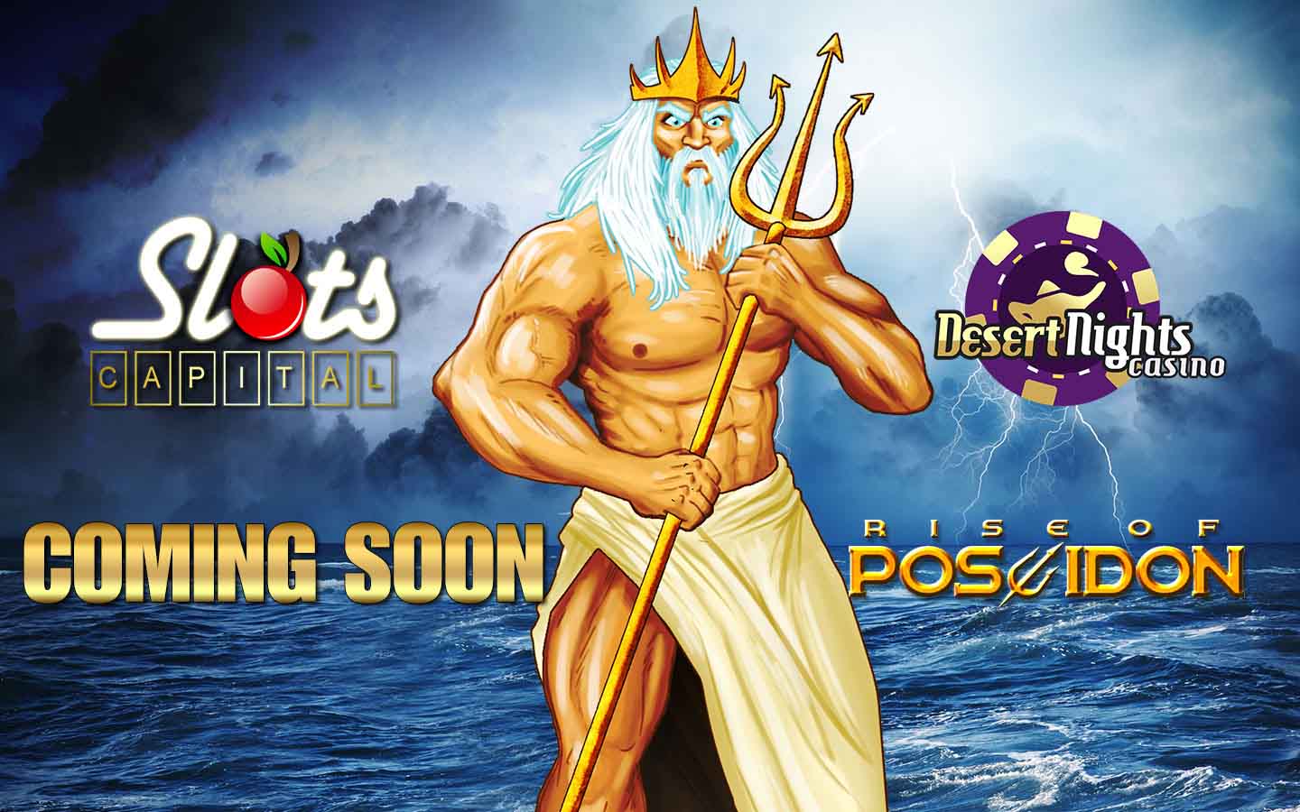 Rise of Poseidon bonuses at Slots Capital and Desert Nights casino