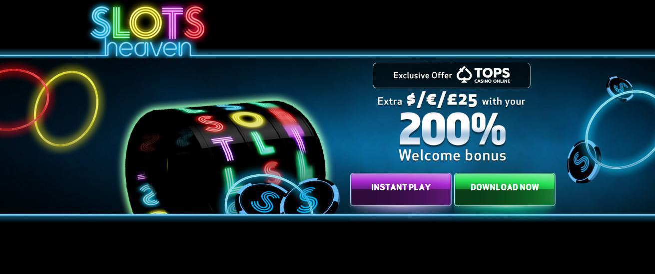 Slots Heaven and 777 Club casino exclusive bonuses